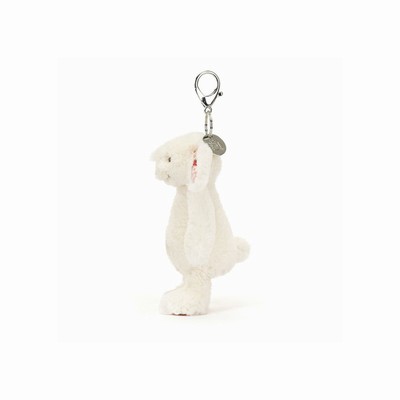 Jellycat Blossom Cream Conejo 'Berry' Dije Para Bolso | WXUT-54078